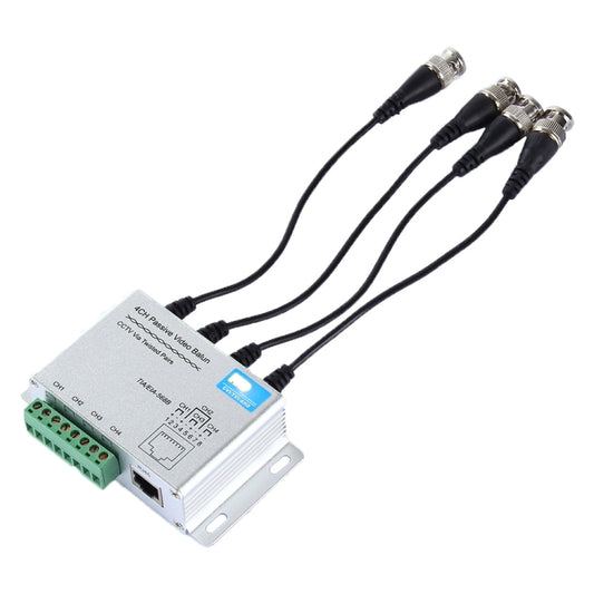 HD204A-F HD-CVI/TVI/AHD CCTV 4 canaux UTP Balun vidéo passif, HD204A-F