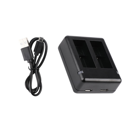 Chargeur double batterie USB avec câble et voyant lumineux pour GoPro HERO9 Black / HERO10 Black / HERO11 Black / HERO12 Black, Pour GoPro HERO9 Black