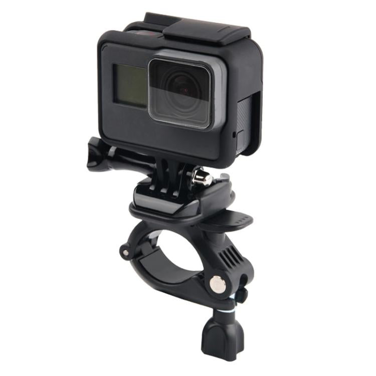 GP435 Small Size Bicycle Motorcycle Handlebar Fixing Mount for GoPro, Insta360, DJI and Other Action Cameras