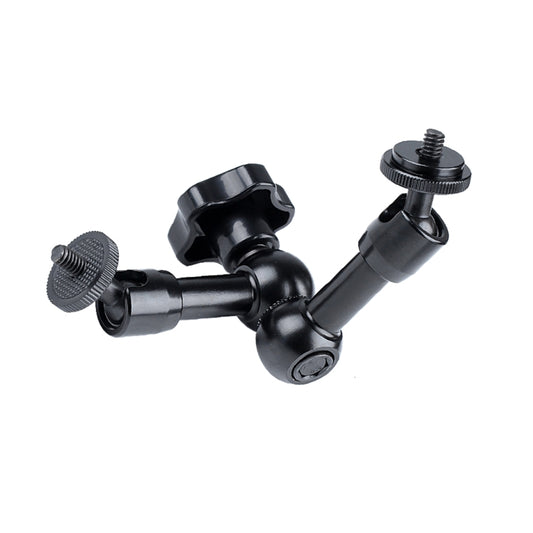 7 inch Adjustable Friction Articulating Magic Arm + Large Claws Clips with Phone Clamp, 7 inch Magic Arm + Claws Clips with Phone Clamp