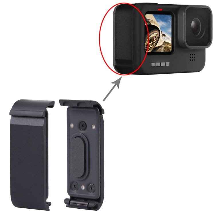 Original Metal Side Cover For GoPro Hero 11 / HERO10 Black / HERO9 Black / HERO10 Black, For GoPro Hero 11 / HERO10 Black / HERO9 Black / HERO10 Black