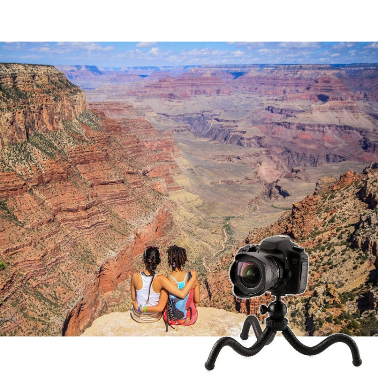 W1 Mini Octopus Flexible Tripod Holder with Ball Head for SLR Cameras, GoPro, Phones, W1