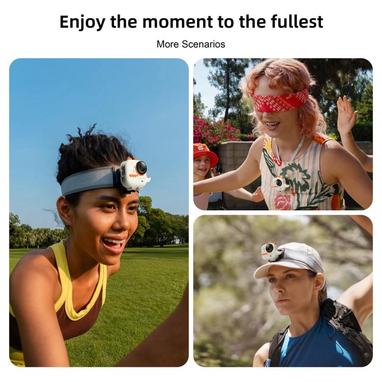 For Insta360 GO Ultra STARTRC Cute Dragon Silicone Protective Cover with Lanyards