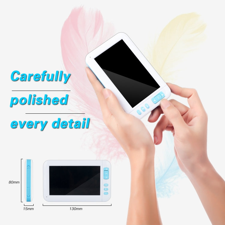 C01 4.3 Inch Screen Display HD1080P Visual Earspoon Endoscope with 6 LEDs, Diameter:5.5mm, C01 5.5mm