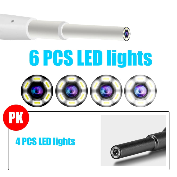 C01 4.3 Inch Screen Display HD1080P Visual Earspoon Endoscope with 6 LEDs, Diameter:5.5mm, C01 5.5mm