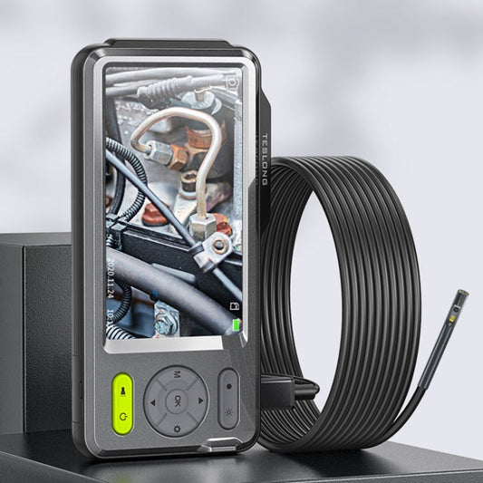 TESLONG NTS500B 5 inch 5mm Dual Lens HD Endoscope 200W Pixel Industrial Endoscope