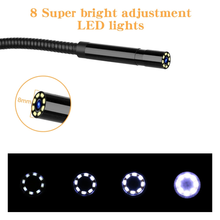 P30 8mm IP67 Waterproof 4.3 inch HD Portable Endoscope Snake Tube Industrial Endoscope, Cable Length: 5m, 5m (Snake Tube)