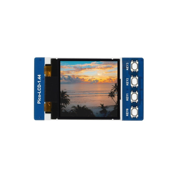 WAVESHARE 1.44 inch LCD 65K Colors 128 x 128 Display Module for Raspberry Pi Pico, SPI Interface, 1.44 inch