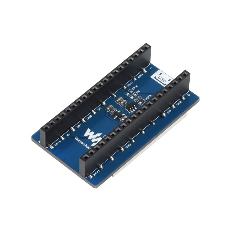 WAVESHARE 1.44 inch LCD 65K Colors 128 x 128 Display Module for Raspberry Pi Pico, SPI Interface, 1.44 inch