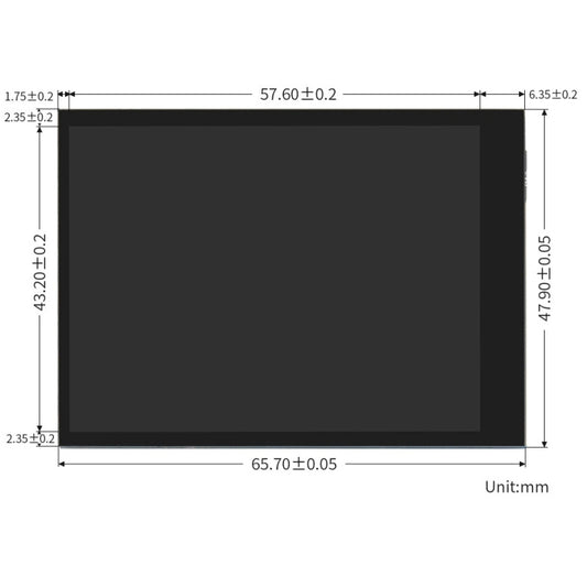 Waveshare 2.8 inch Touch Screen Expansion Fully Laminated Display For Raspberry Pi CM4