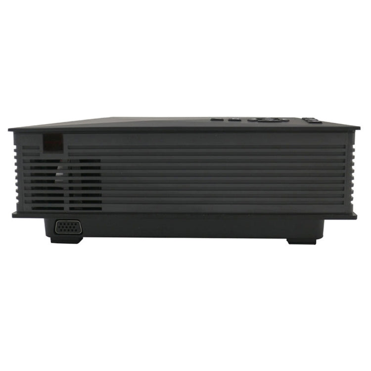 UC68 1200 Lumens HD 800 x 480 Digital LED Projector with Remote Control, Support USB / SD / VGA / HDMI