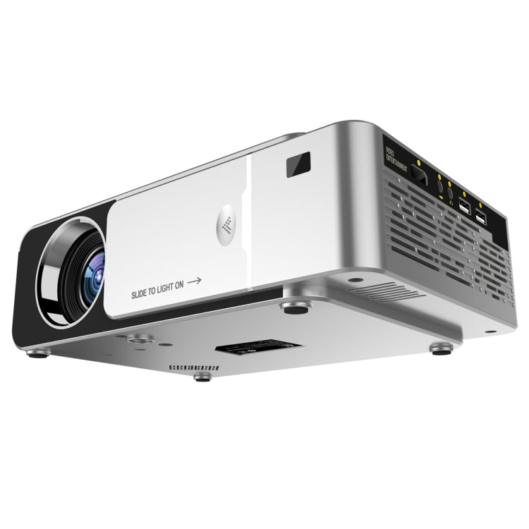 T6 2000ANSI Lumens 1080P LCD Mini Theater Projector, Phone Version, US Plug