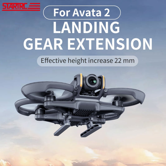 For DJI AVATA 2 STARTRC Folding Heightened Landing Gear Training Rack
