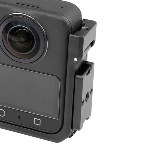 For DJI Osmo 360 YELANGU CNC Aluminum Horizontal Mounting Plate 1/4-20 Quick Release Expansion Base, For DJI Osmo 360 Horizontal Mounting Plate Base