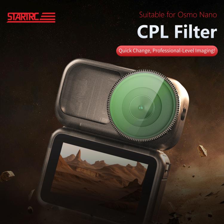 For DJI Osmo Nano STARTRC CPL Camera Lens Filter