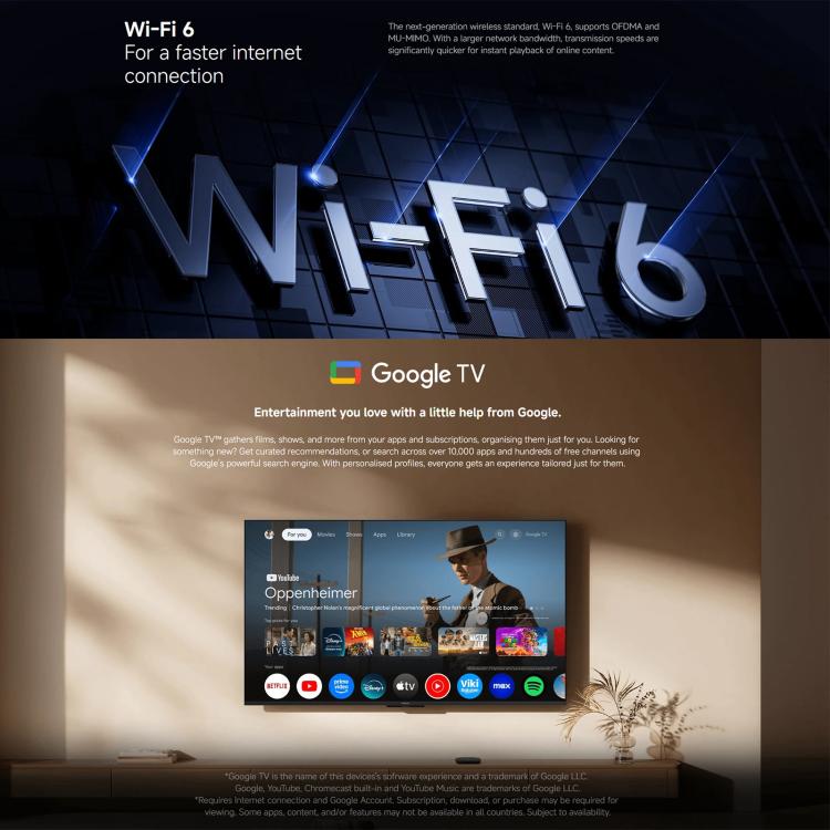 Xiaomi TV Box S 3rd Gen 4K Ultra HD Google TV Smart TV Box Media Player, Quad-Core, 2GB+32GB, Global Version, TV Box S 3rd Gen