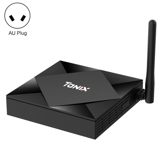 TANIX TX6s 4K Smart TV BOX Android 10 Media Player with Remote Control, Quad Core Allwinner H616, RAM: 4GB, ROM: 32GB, 2.4GHz/5GHz WiFi, Bluetooth, EU Plug, 4GB+32GB