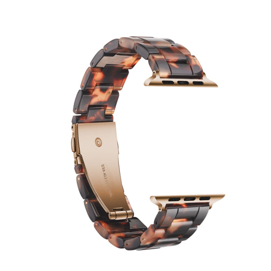 Einfaches Mode-Harz-Uhrenarmband für Apple Watch Series 4 44mm & Series 3 & 2 & 1 42mm, für Apple Watch Series 4 40mm & Series 3 & 2 & 1 38mm, für Apple Watch Series 4 44mm & Series 3 & 2 & 1 42mm