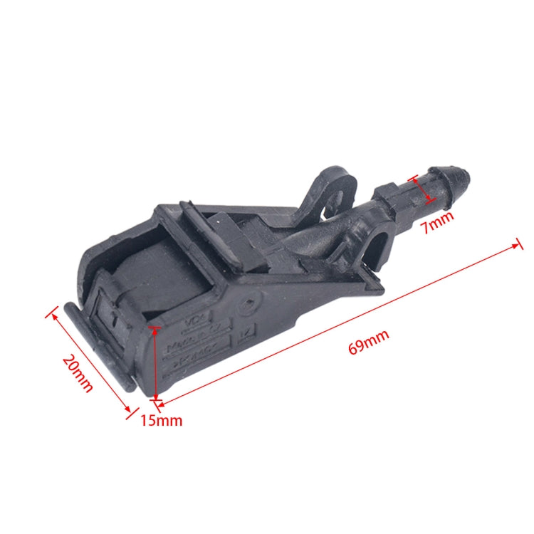 2 PCS Windshield Washer Wiper Jet Water Spray Nozzle 6RD955985 for Volkswagen, For Volkswagen