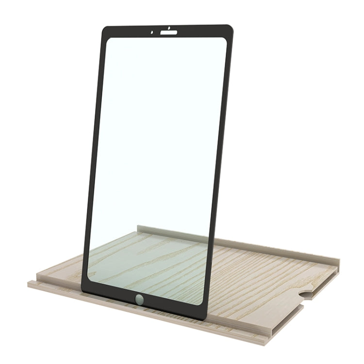 12 Inch Log HD Mobile Phone Screen Amplifier, Golden Wood Grain, Coffee Wood Grain, White Wood Grain, Black Wood Grain