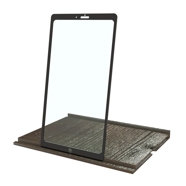 12 Inch Log HD Mobile Phone Screen Amplifier, Golden Wood Grain, Coffee Wood Grain, White Wood Grain, Black Wood Grain