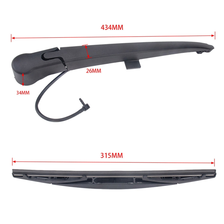 Car Window Windshield Wiper Arm Assembly 15277756 for Chevrolet, For Chevrolet A3851