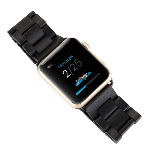 Bracelet de rechange en bois, pour Apple Watch Series 7 41mm / & 6 & SE & 5 & 4 40mm, pour Apple Watch Series 7 45mm / & 6 & SE & 5 & 4 44mm