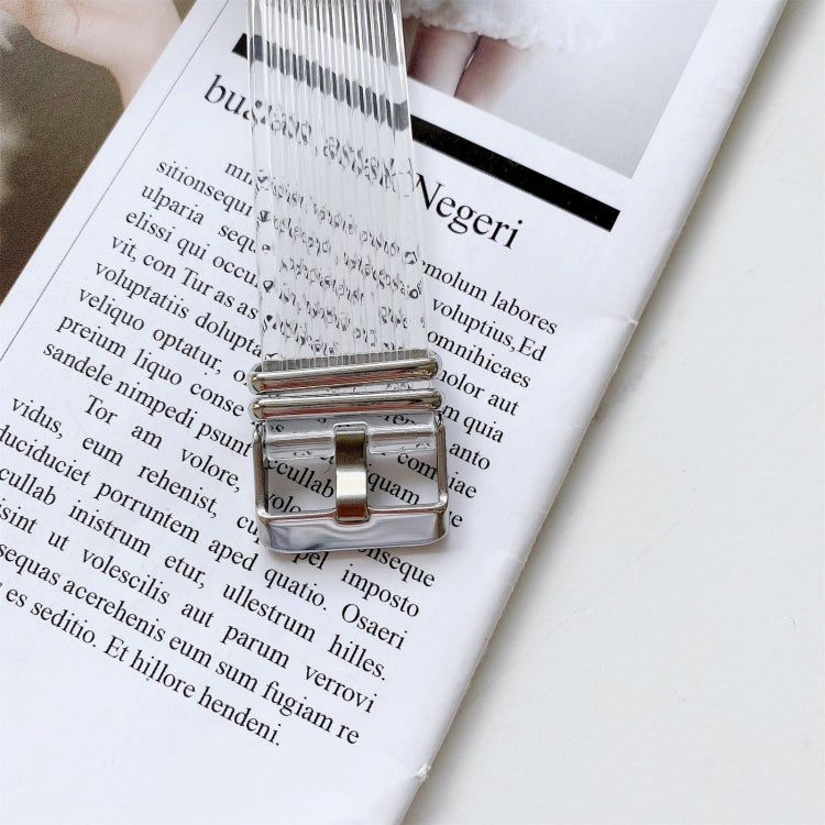 Candy Color Transparent TPU Watchband For Apple Watch Series 6 & SE & 5 & 4 44mm, For Apple Watch Series 7 45mm / & 6 & SE & 5 & 4 44mm
