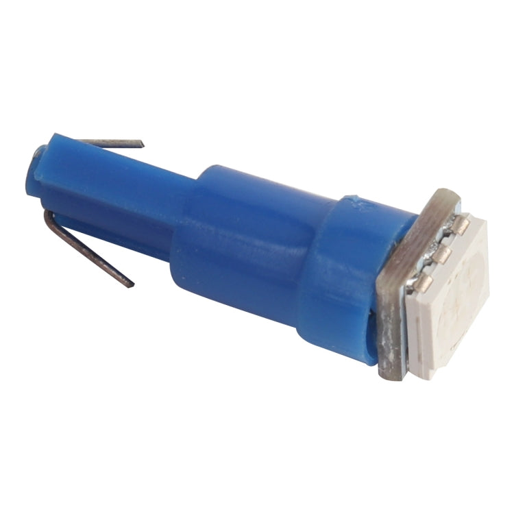 30 PCS T5 1LED SMD-5050 Car Modification LED Indicator Light Blue Light, A3894
