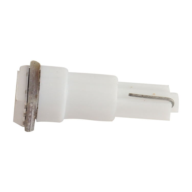30 PCS T5 1LED SMD-5050 Car Modification LED Indicator Light White Light, A3896