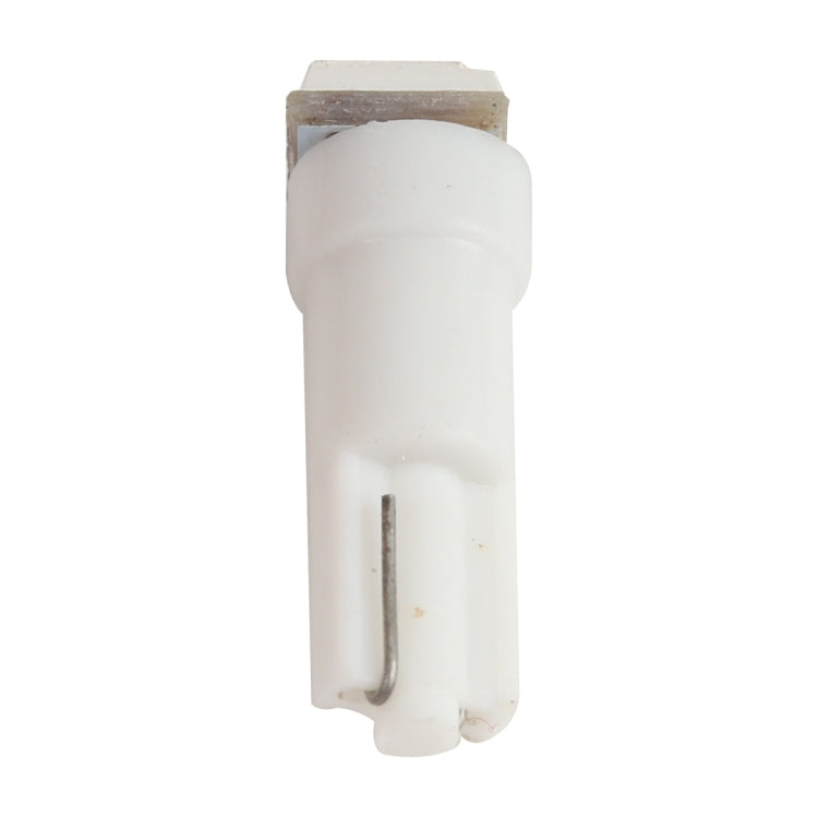 30 PCS T5 1LED SMD-5050 Car Modification LED Indicator Light White Light, A3896