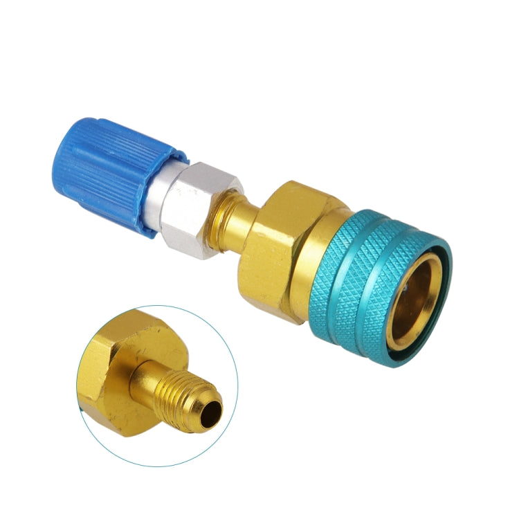 Car Sir Conditioner AC Charging Quick Connector Adapter, SK204