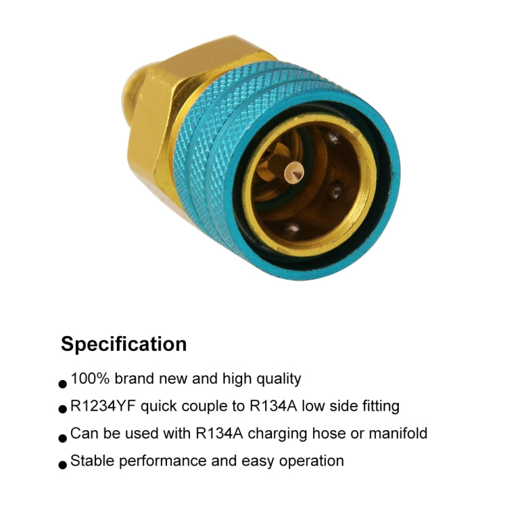 Car Sir Conditioner AC Charging Quick Connector Adapter, SK204