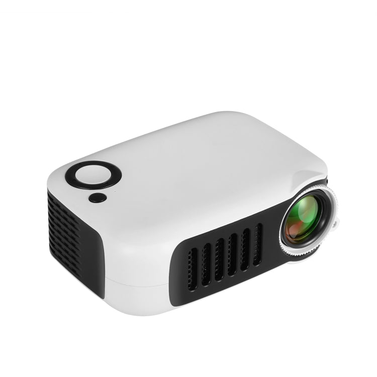 TRANSJEE A2000 320x240P 1000 ANSI Lumens Mini Home Theater HD Digital Projector, Plug Type: US Plug