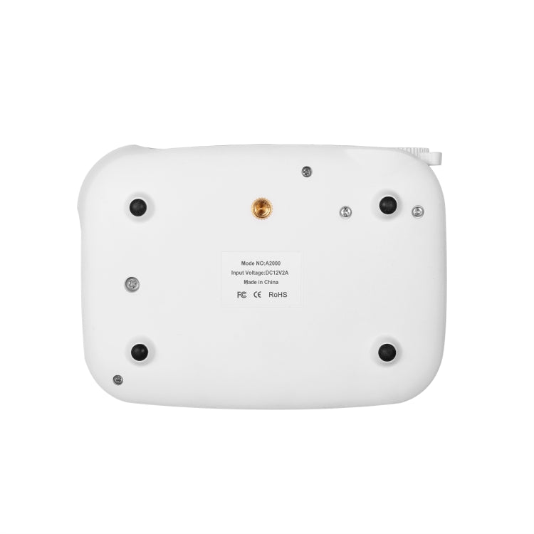 TRANSJEE A2000 320x240P 1000 ANSI Lumens Mini Home Theater HD Digital Projector, Plug Type: US Plug