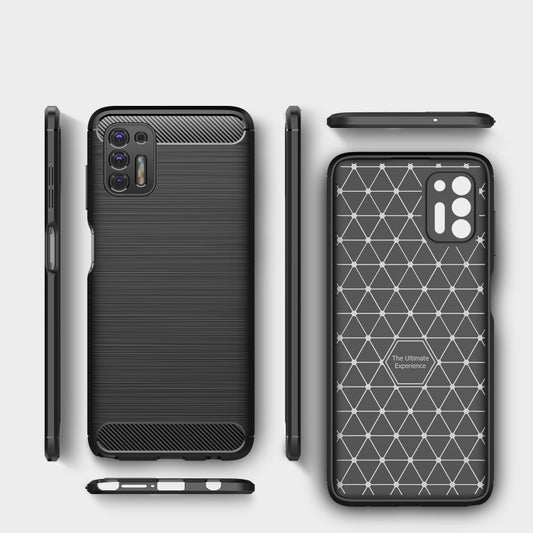 Brushed Texture Carbon Fiber TPU Case, For Motorola Moto G Stylus 2021, For Samsung Galaxy A02, For Google Pixel 5a, For Xiaomi Redmi K40 / K40 Pro