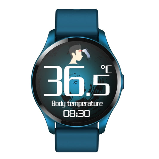 T88 Montre intelligente étanche IP67 avec écran couleur TFT 1,28 pouces, prise en charge de la surveillance de la température corporelle / surveillance du sommeil / surveillance de la fréquence cardiaque