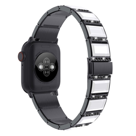 XingYao Series Two-tone Steel Strap, For Apple Watch Series 8&7 41mm / SE 2&6&SE&5&4 40mm / 3&2&1 38mm, For Apple Watch Series 7 41mm / & 6 & SE & 5 & 4 40mm, For Apple Watch Ultra 49mm / Series 8&7 45mm / SE 2&6&SE&5&4 44mm / 3&2&1 42mm
