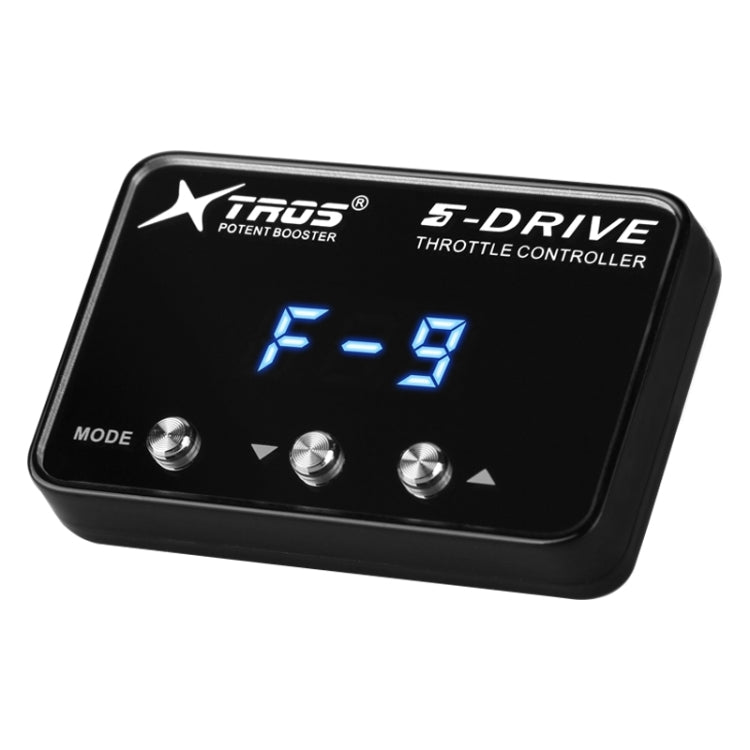 TROS KS-5Drive Potent Booster Elektronischer Gaspedal-Controller, für Jeep Compass 2018-, für Jeep Renegade 2015-, für Jeep Patriot 2007-2017, für Toyota Wish 2010-, für Toyota Wigo 2017-, für Toyota Agya 2017-, für Toyota Rush 2017-