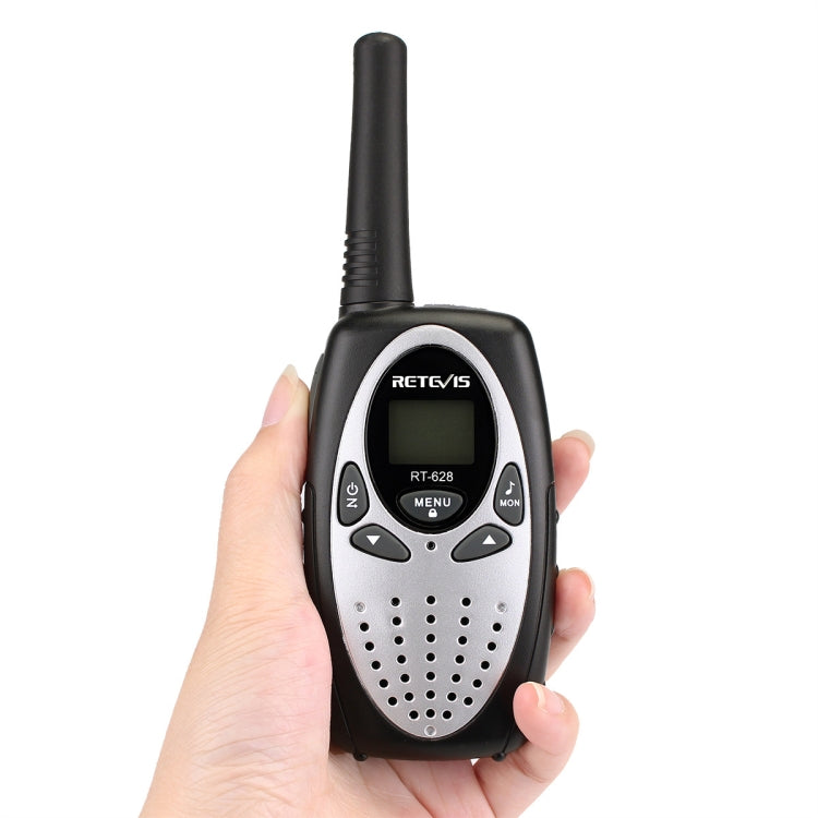 1 Pair RETEVIS RT628 0.5W US Frequency 462.550-467.7125MHz 22CHS Handheld Children Walkie Talkie, RT628(White), RT628(Red), RT628(Black)