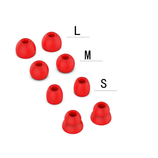 4 Pairs Wireless Earphone Replaceable Silicone Ear Cap Earplugs for Huawei FreeBuds 4i / FreeLace Pro / Active Noise Canceling Earphones 3