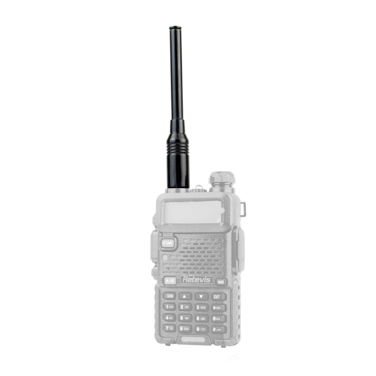RETEVIS RT-773 136-174+400-480MHz SMA-F Famale Dual Band Whip Antenna for H-777/RT-5R/RT-B6/RT-5RV/RT5, RT-773