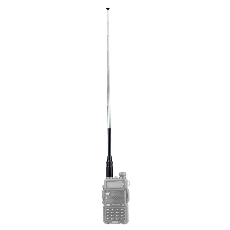 RETEVIS RT-773 136-174+400-480MHz SMA-F Famale Dual Band Whip Antenna for H-777/RT-5R/RT-B6/RT-5RV/RT5, RT-773
