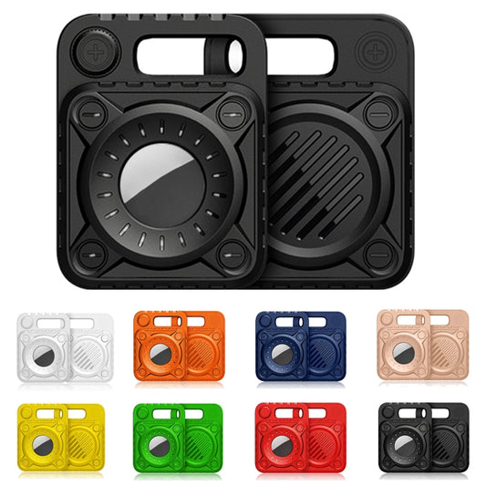 Anti-scratch Shockproof TPU Protective Cover Case with Keychain Hook Loop for AirTag