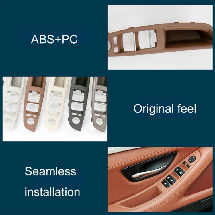 Car Left Front Inner Door Armrest for BMW 5 Series F10 / F18, Left Driving