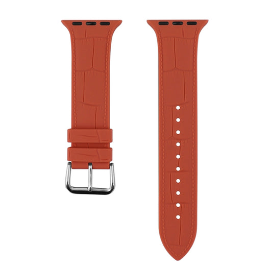 Bamboo Joint Silicone Replacement Strap Watchband, For Apple Watch Series 7 41mm / & 6 & SE & 5 & 4 40mm, For Apple Watch Series 7 45mm / & 6 & SE & 5 & 4 44mm