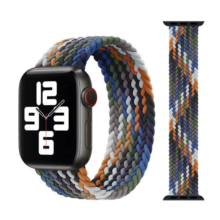 Metal Head Braided Nylon Replacement Watchbands, Size: L 165mm For Apple Watch Series 6 & SE & 5 & 4 44mm / 3 & 2 & 1 42mm, L 165mm 44mm / 42mm