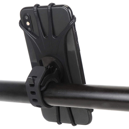 Support de téléphone de vélo en gel de silice à rotation à 360 degrés pour téléphone portable de 4 à 6,8 pouces, pour téléphone portable de 4 à 6,8 pouces