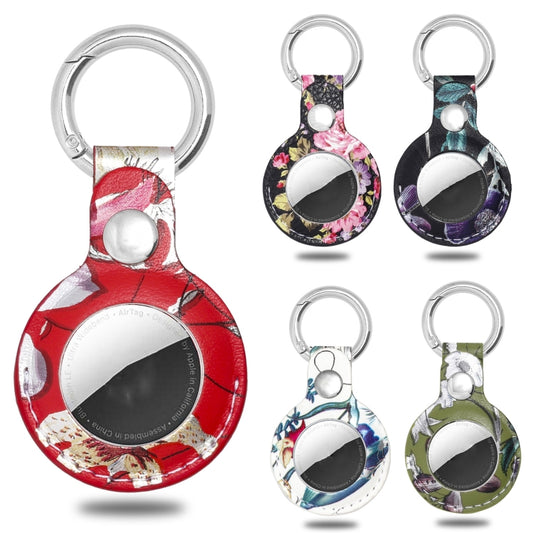 Leather Material Protective Cover For AirTag, Standard, Quick Install