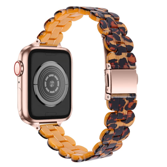 Oval Resin Replacement Strap Watchband, For Apple Watch Series 7 41mm / & 6 & SE & 5 & 4 40mm, For Apple Watch Series 7 45mm / & 6 & SE & 5 & 4 44mm